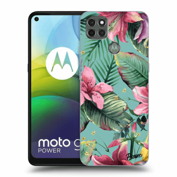 Picasee fekete szilikon tok az alábbi mobiltelefonokra Motorola Moto G9 Power - Hawaii