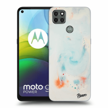 Picasee fekete szilikon tok az alábbi mobiltelefonokra Motorola Moto G9 Power - Splash