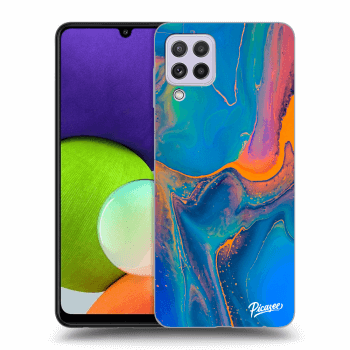 Szilikon tok erre a típusra Samsung Galaxy A22 A225F - Rainbow