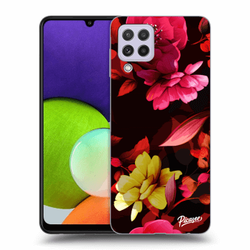 Szilikon tok erre a típusra Samsung Galaxy A22 A225F - Dark Peonny