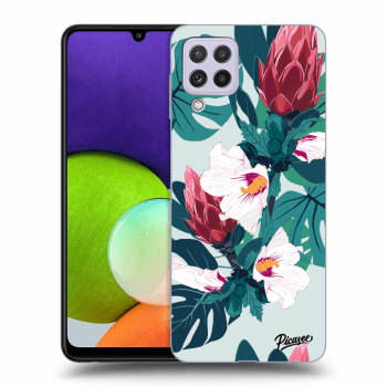 Szilikon tok erre a típusra Samsung Galaxy A22 A225F - Rhododendron