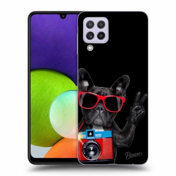 Szilikon tok erre a típusra Samsung Galaxy A22 A225F - French Bulldog