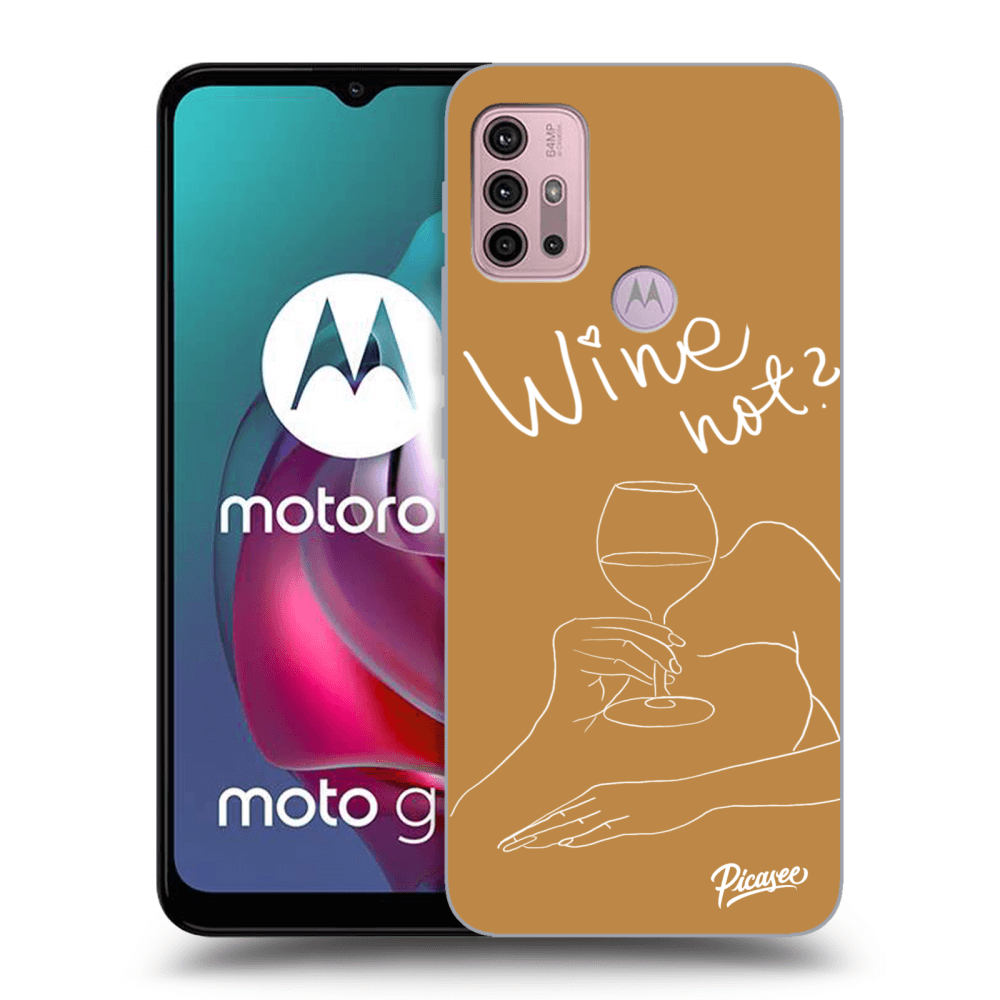 Picasee ULTIMATE CASE Motorola Moto G30 - készülékre - Wine not