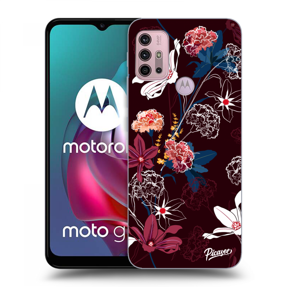 Picasee ULTIMATE CASE Motorola Moto G30 - készülékre - Dark Meadow