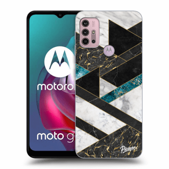 Szilikon tok erre a típusra Motorola Moto G30 - Dark geometry