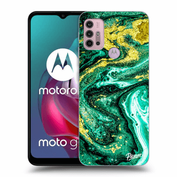 Szilikon tok erre a típusra Motorola Moto G30 - Green Gold