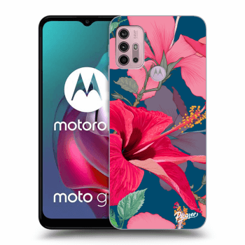 Szilikon tok erre a típusra Motorola Moto G30 - Hibiscus