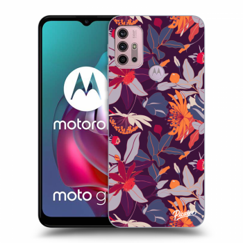 Szilikon tok erre a típusra Motorola Moto G30 - Purple Leaf