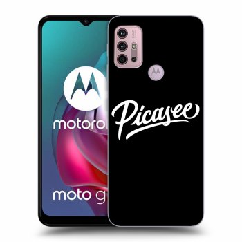 Szilikon tok erre a típusra Motorola Moto G30 - Picasee - White