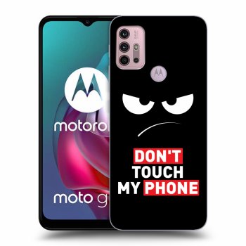 Szilikon tok erre a típusra Motorola Moto G30 - Angry Eyes - Transparent