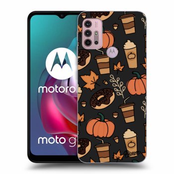 Picasee fekete szilikon tok az alábbi mobiltelefonokra Motorola Moto G30 - Fallovers