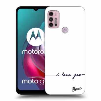 Szilikon tok erre a típusra Motorola Moto G30 - I love you