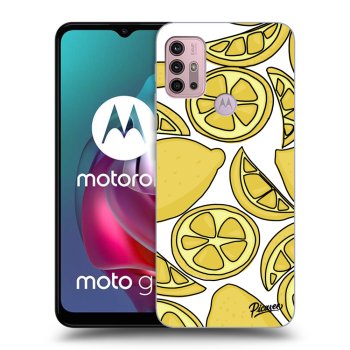 Szilikon tok erre a típusra Motorola Moto G30 - Lemon