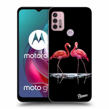 Szilikon tok erre a típusra Motorola Moto G30 - Flamingos couple