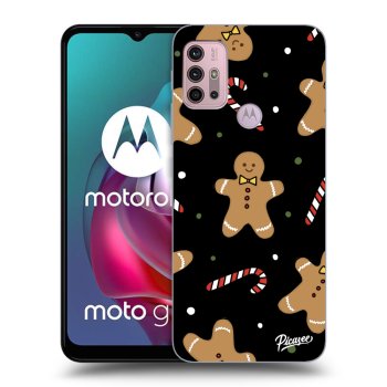 Picasee fekete szilikon tok az alábbi mobiltelefonokra Motorola Moto G30 - Gingerbread