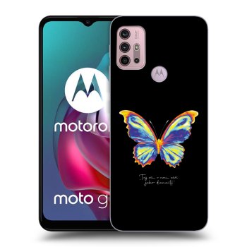 Szilikon tok erre a típusra Motorola Moto G30 - Diamanty Black