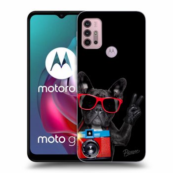 Szilikon tok erre a típusra Motorola Moto G30 - French Bulldog