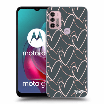 Szilikon tok erre a típusra Motorola Moto G30 - Lots of love