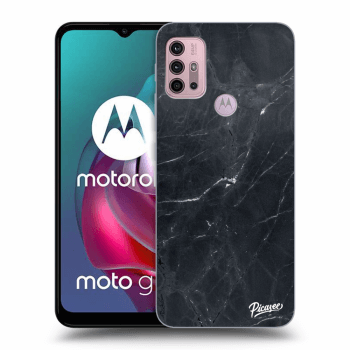 Szilikon tok erre a típusra Motorola Moto G30 - Black marble