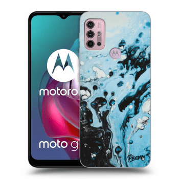 Szilikon tok erre a típusra Motorola Moto G30 - Organic blue