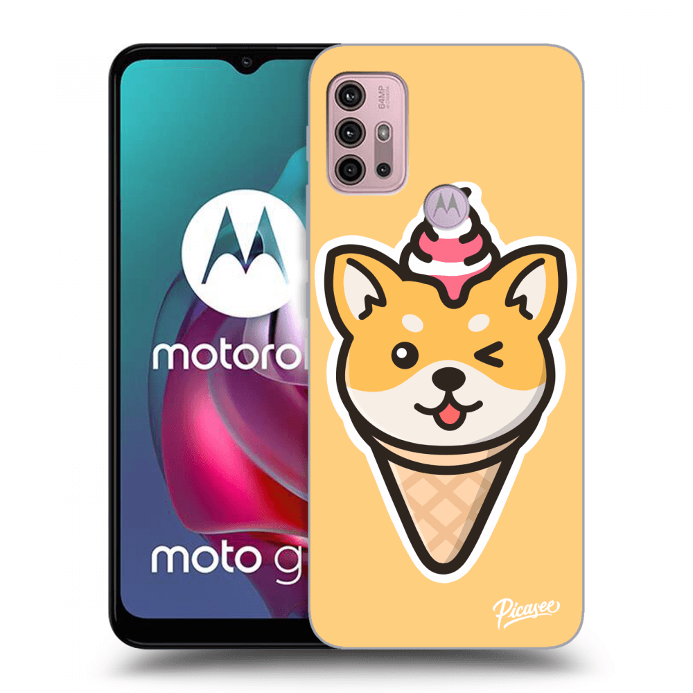 Picasee ULTIMATE CASE Motorola Moto G30 - készülékre - Ice Cream Shiba
