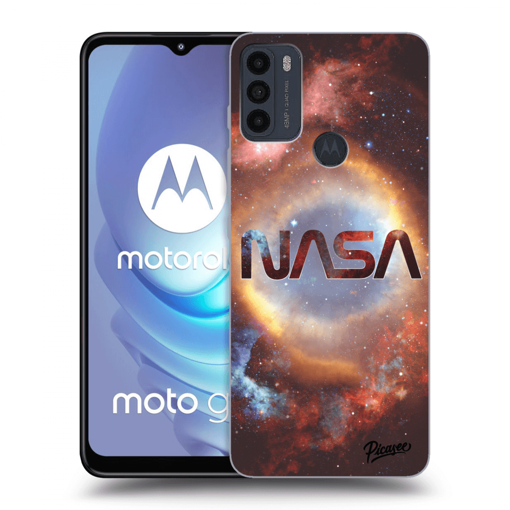 Picasee fekete szilikon tok az alábbi mobiltelefonokra Motorola Moto G50 - Nebula