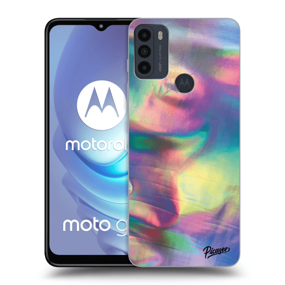 Picasee fekete szilikon tok az alábbi mobiltelefonokra Motorola Moto G50 - Holo