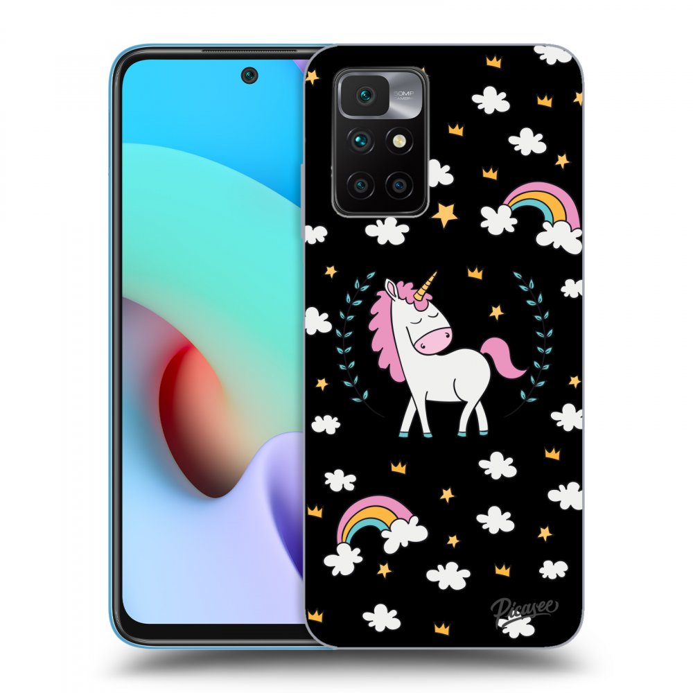 Picasee ULTIMATE CASE Xiaomi Redmi 10 - készülékre - Unicorn star heaven