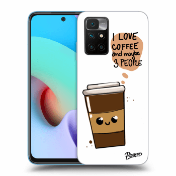 Szilikon tok erre a típusra Xiaomi Redmi 10 - Cute coffee