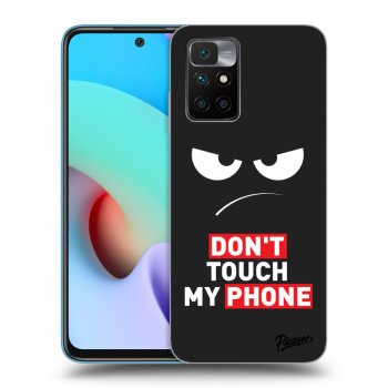 Tok az alábbi mobiltelefonokra Xiaomi Redmi 10 - Angry Eyes - Transparent