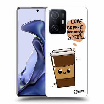 Szilikon tok erre a típusra Xiaomi 11T - Cute coffee