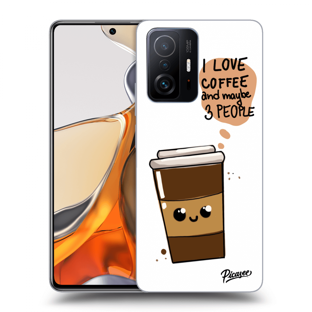 Picasee ULTIMATE CASE Xiaomi 11T Pro - készülékre - Cute coffee