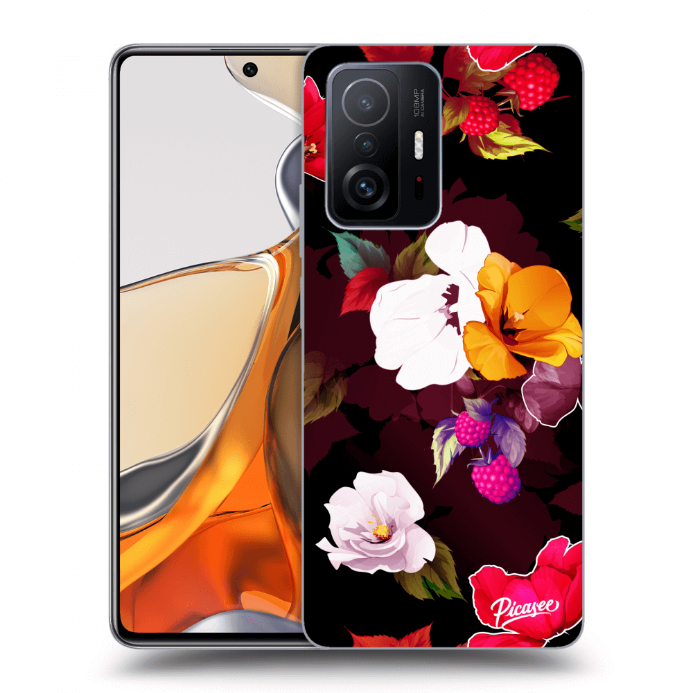 Picasee ULTIMATE CASE Xiaomi 11T Pro - készülékre - Flowers and Berries