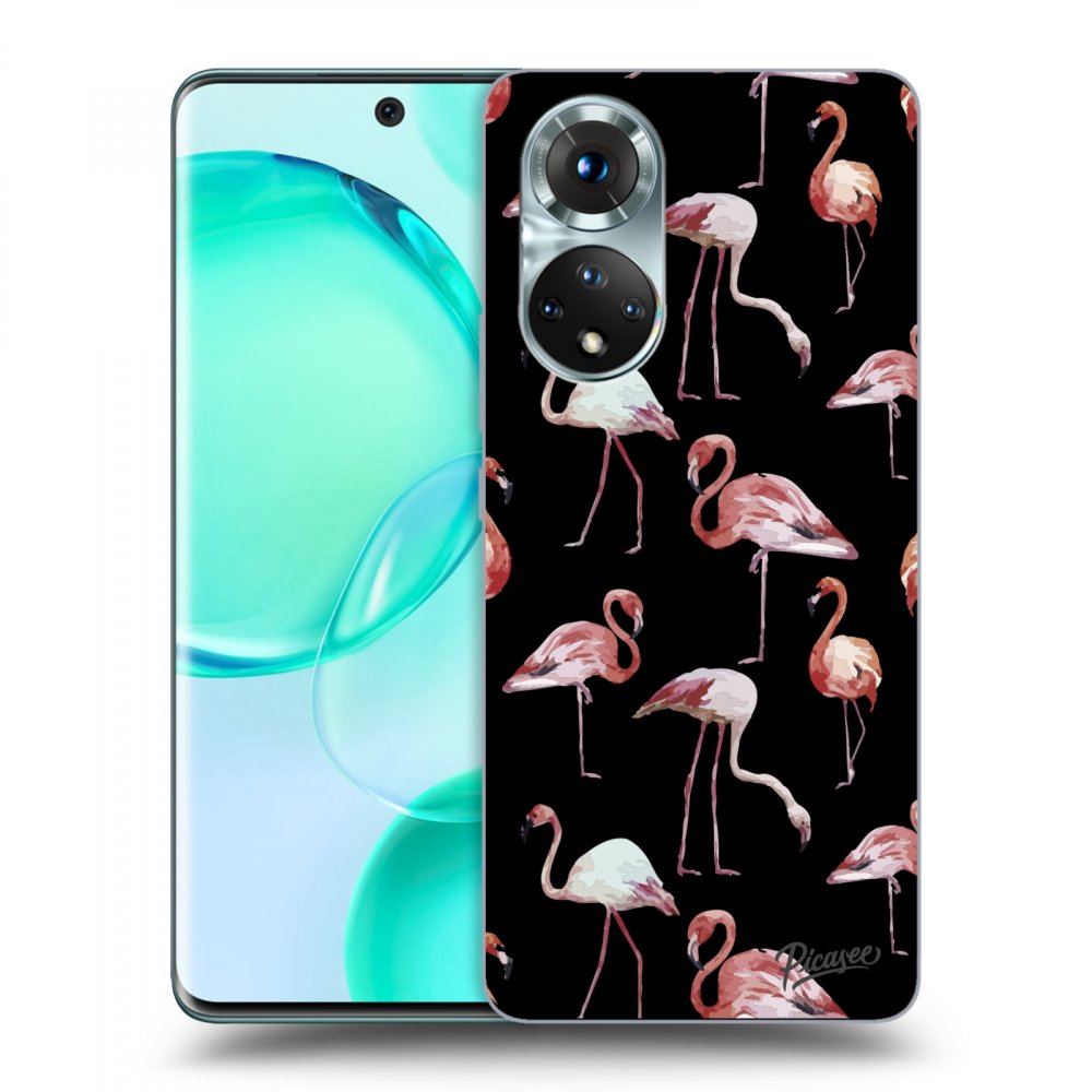 Picasee ULTIMATE CASE Honor 50 5G - készülékre - Flamingos