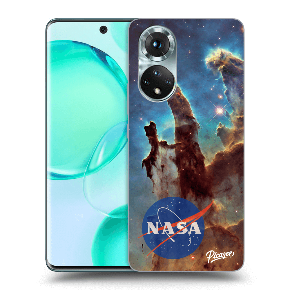 Picasee átlátszó szilikon tok az alábbi mobiltelefonokra Honor 50 5G - Eagle Nebula