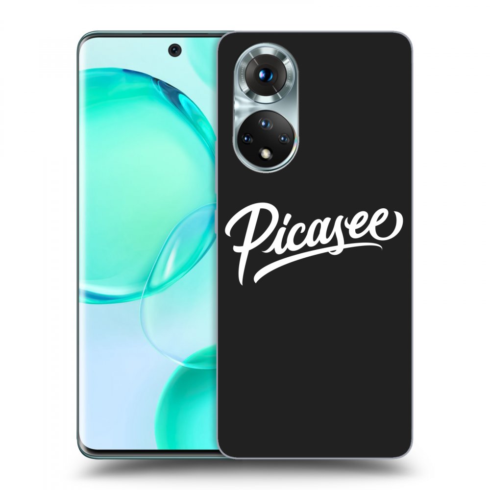 Picasee fekete szilikon tok az alábbi mobiltelefonokra Honor 50 5G - Picasee - White