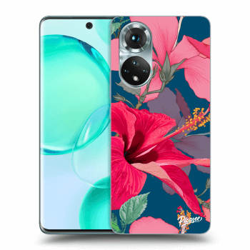 Szilikon tok erre a típusra Honor 50 5G - Hibiscus