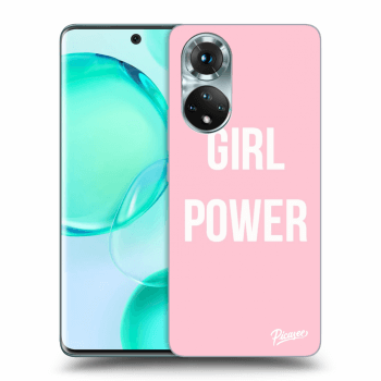 Picasee fekete szilikon tok az alábbi mobiltelefonokra Honor 50 5G - Girl power