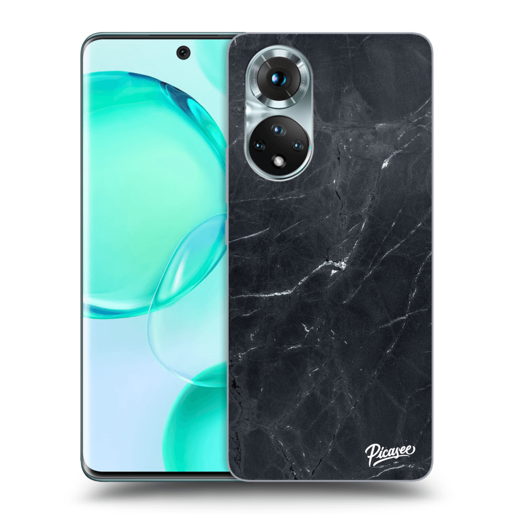 Picasee átlátszó szilikon tok az alábbi mobiltelefonokra Honor 50 5G - Black marble