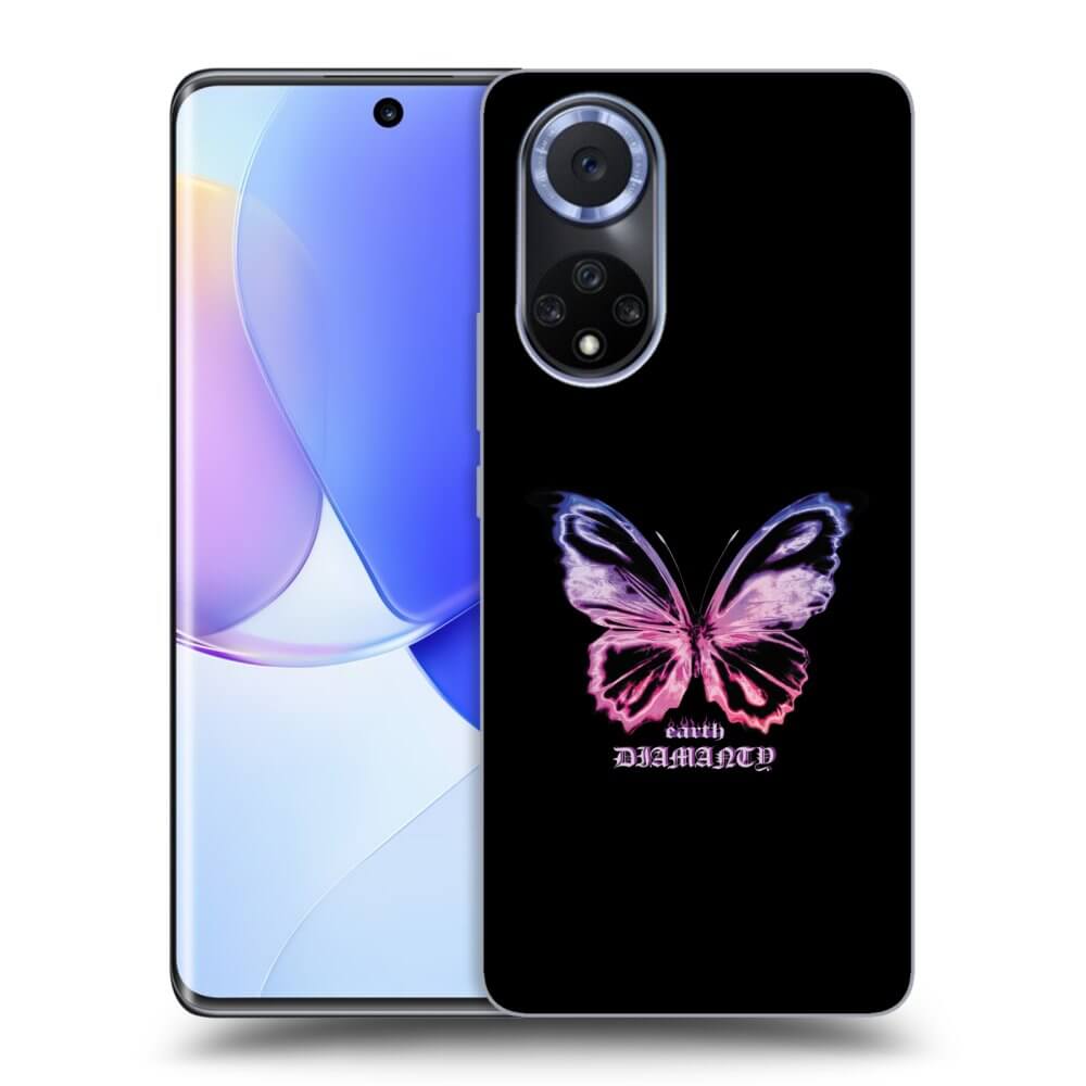Picasee átlátszó szilikon tok az alábbi mobiltelefonokra Huawei Nova 9 - Diamanty Purple