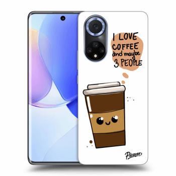 Szilikon tok erre a típusra Huawei Nova 9 - Cute coffee