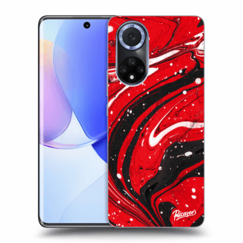 Szilikon tok erre a típusra Huawei Nova 9 - Red black