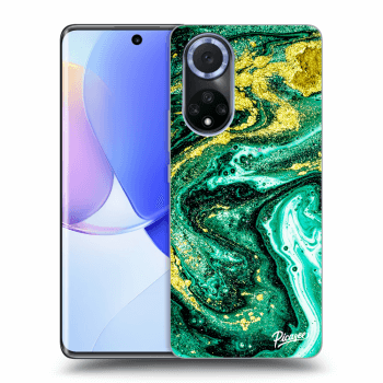 Szilikon tok erre a típusra Huawei Nova 9 - Green Gold