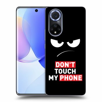 Szilikon tok erre a típusra Huawei Nova 9 - Angry Eyes - Transparent