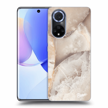 Szilikon tok erre a típusra Huawei Nova 9 - Cream marble