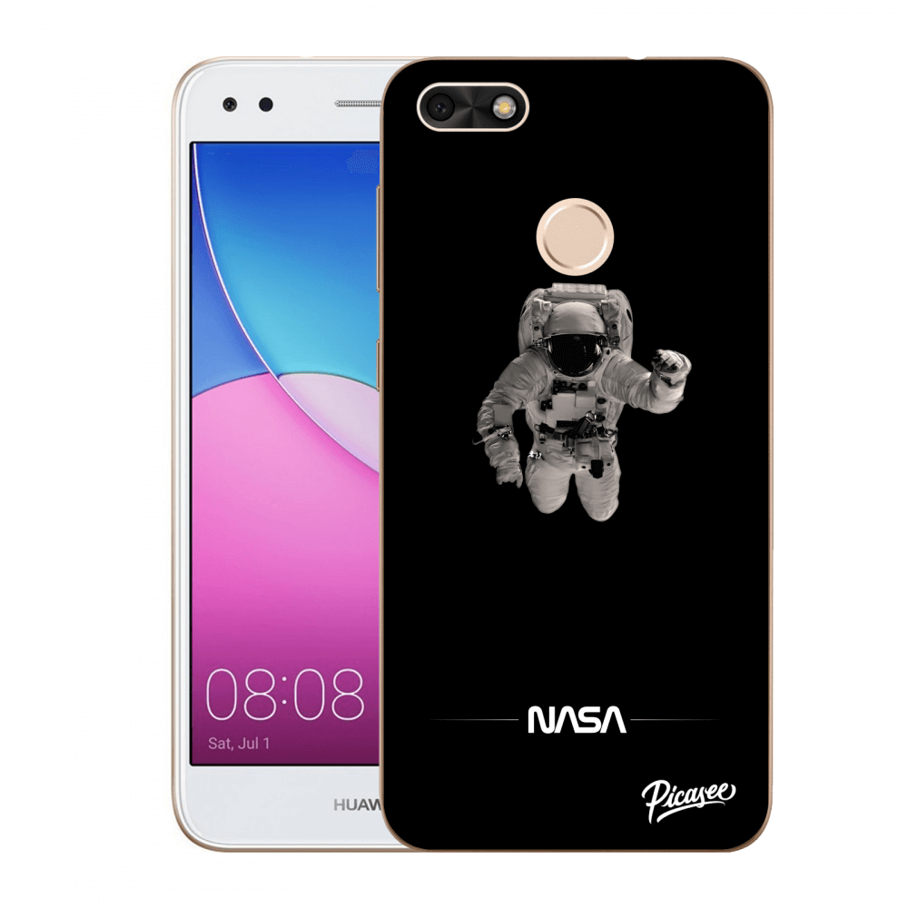Picasee átlátszó szilikon tok az alábbi mobiltelefonokra Huawei P9 Lite Mini - Astronaut Minimal