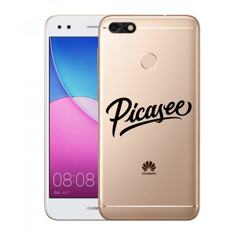 Picasee átlátszó szilikon tok az alábbi mobiltelefonokra Huawei P9 Lite Mini - Picasee - black