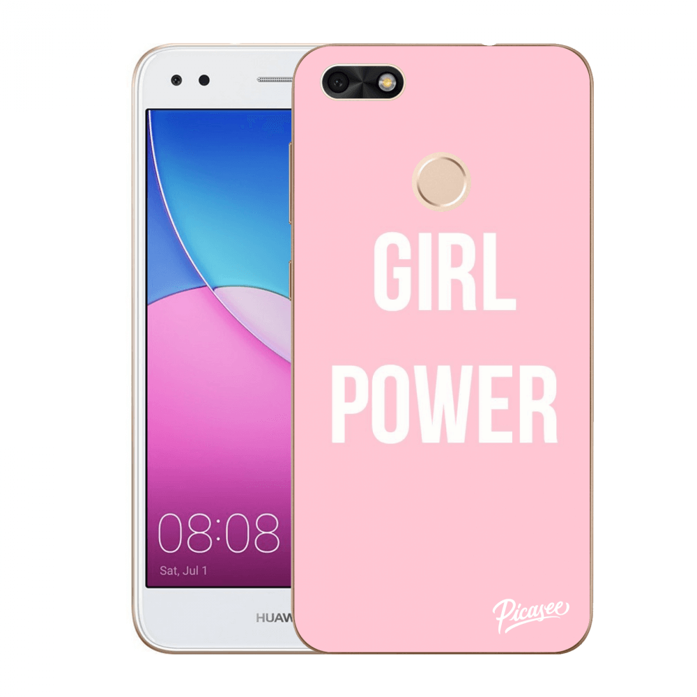 Picasee átlátszó szilikon tok az alábbi mobiltelefonokra Huawei P9 Lite Mini - Girl power