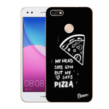 Picasee átlátszó szilikon tok az alábbi mobiltelefonokra Huawei P9 Lite Mini - Pizza
