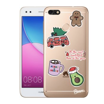 Tok az alábbi mobiltelefonokra Huawei P9 Lite Mini - Christmas Stickers